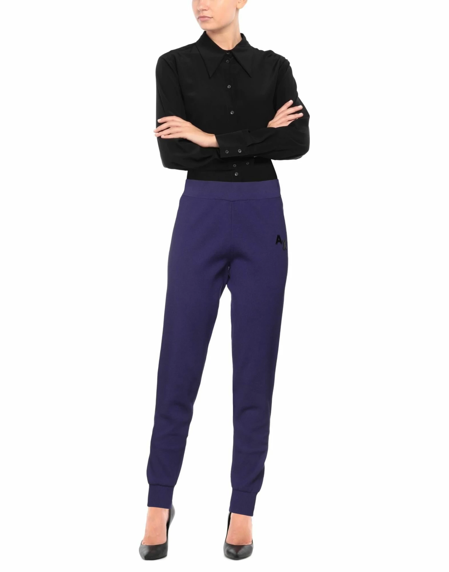ARMANI EXCHANGE Casual Pants For Women Purple - Image 2