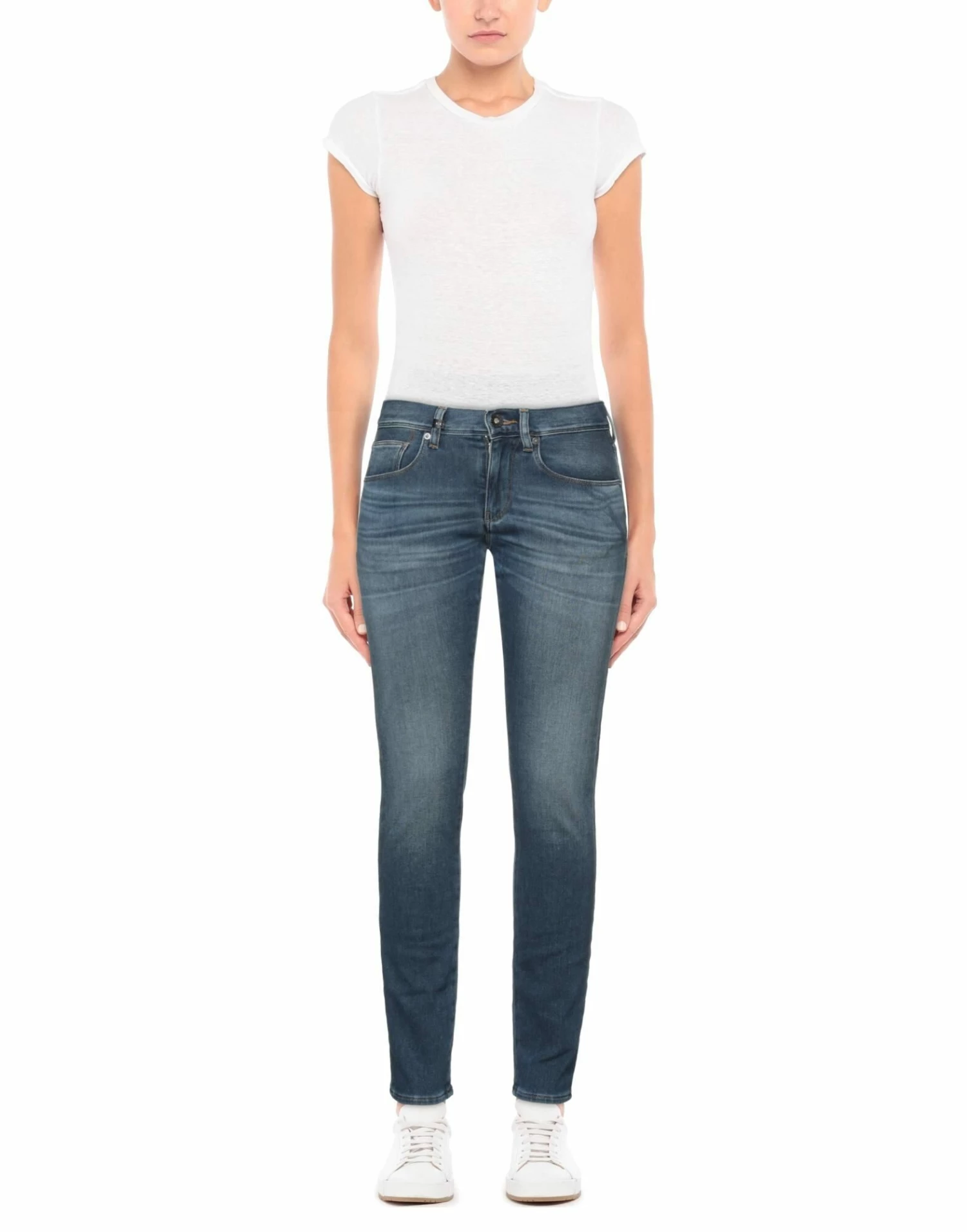 ARMANI EXCHANGE Denim Pants For Women Blue - Image 2