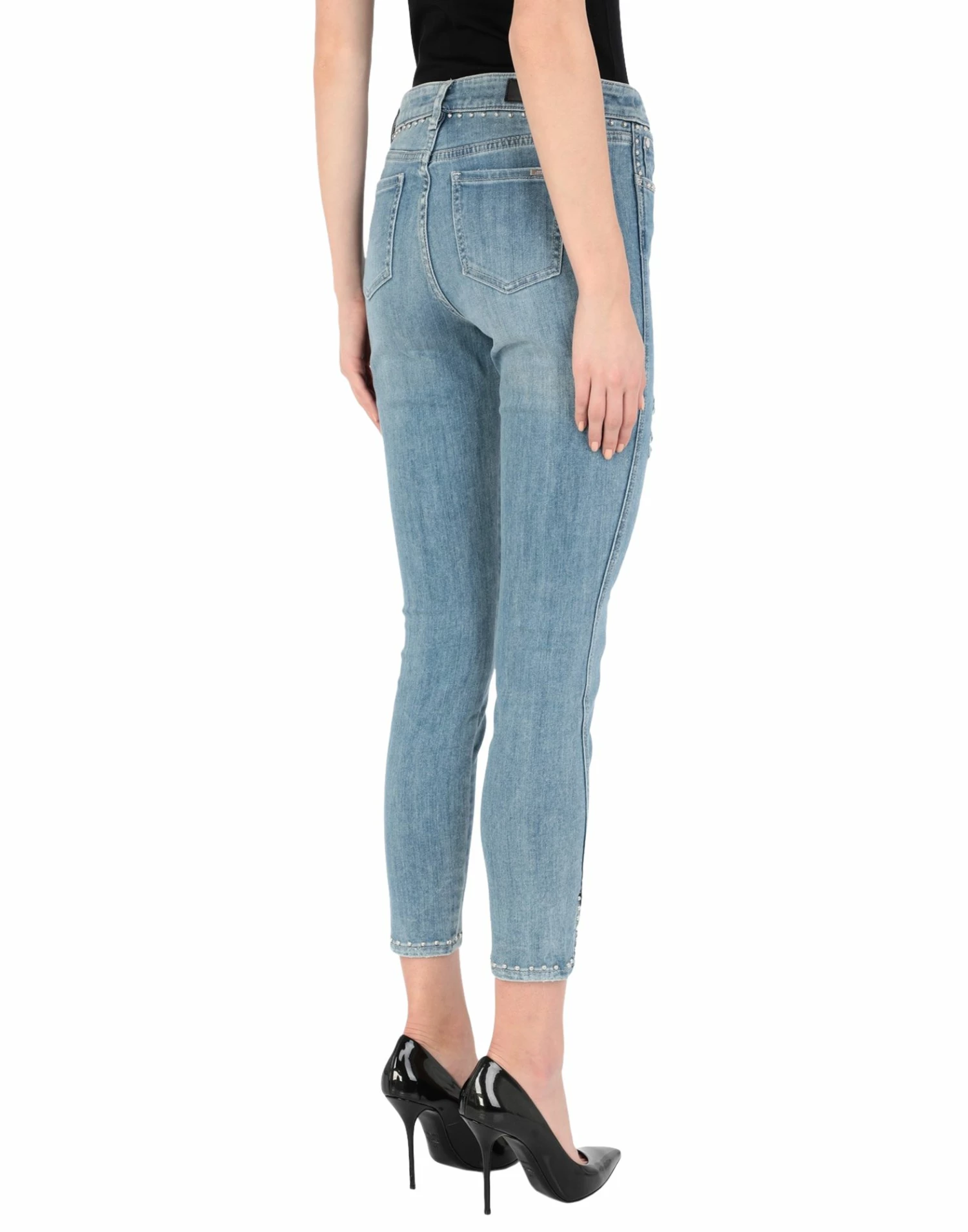 ARMANI EXCHANGE Denim Pants For Women Blue - Image 3