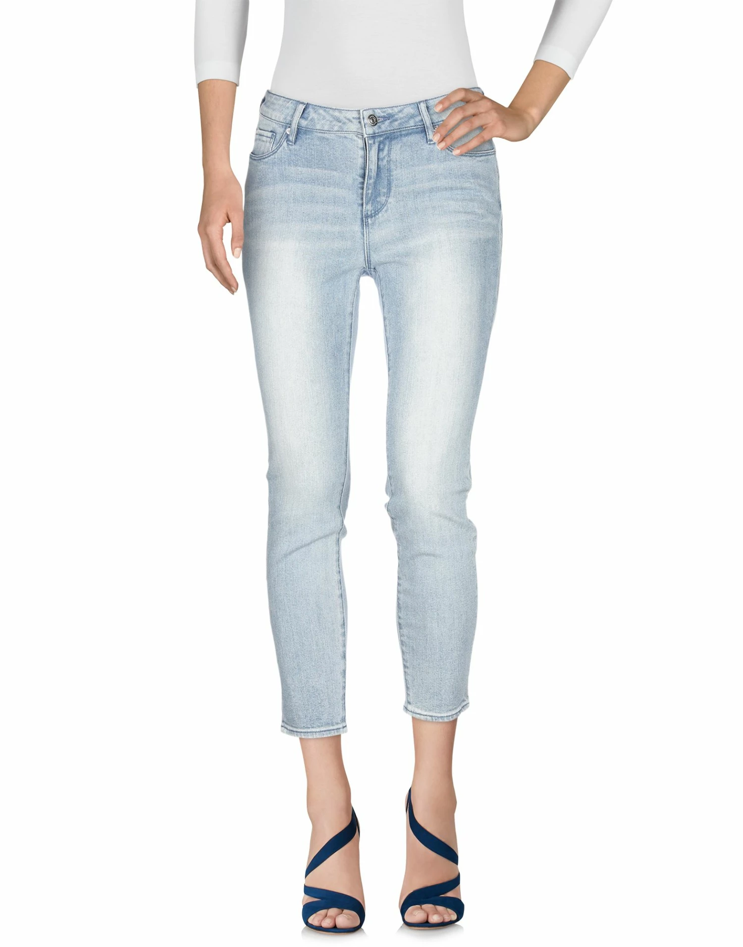 ARMANI EXCHANGE Denim Pants For Women Blue - Image 2