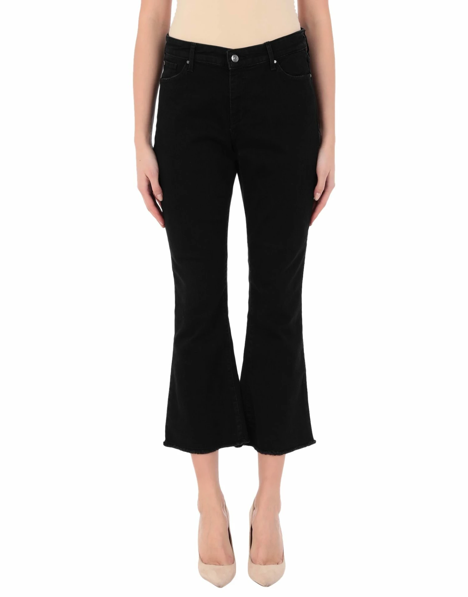ARMANI EXCHANGE Denim Pants For Women Black - Image 2