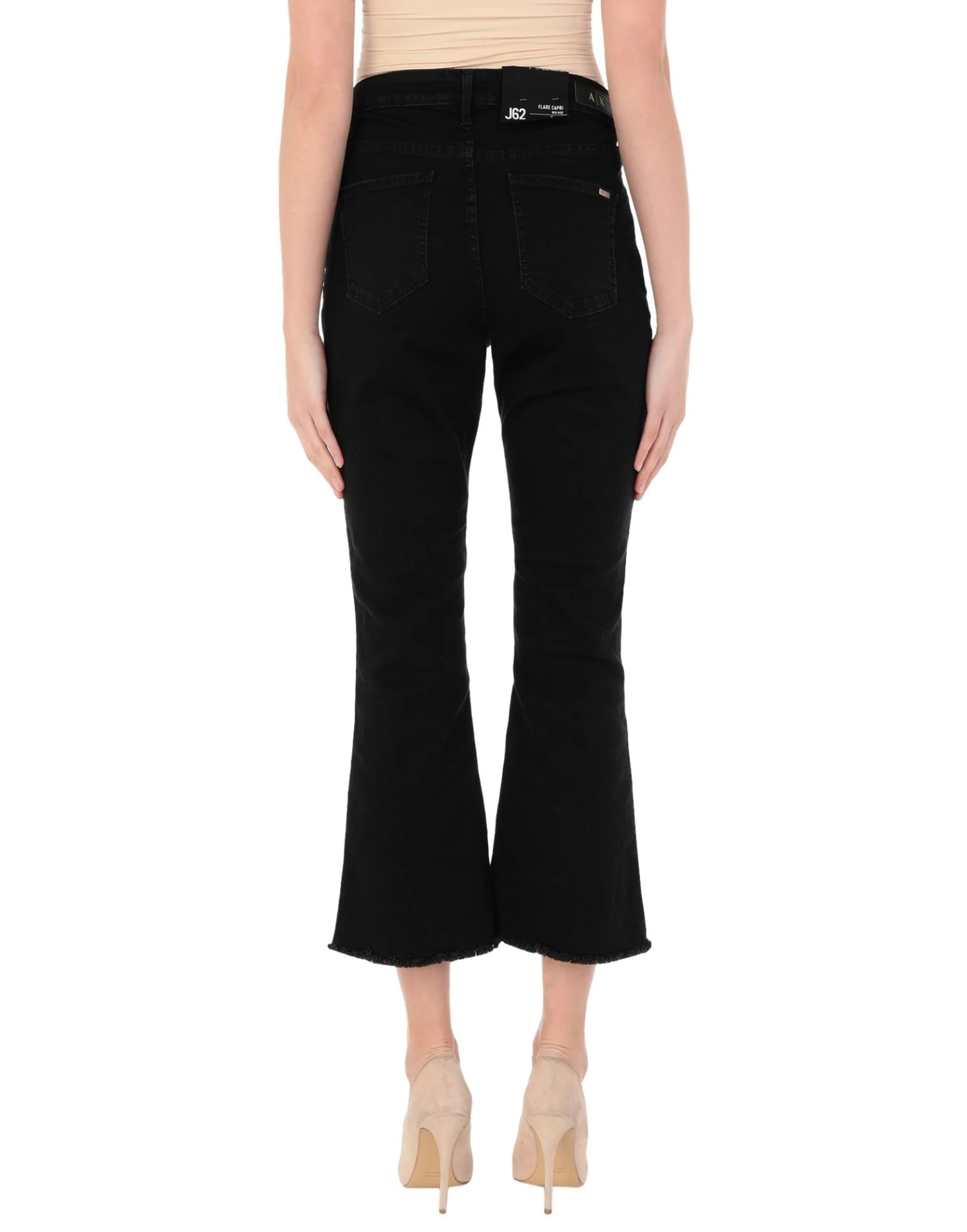 ARMANI EXCHANGE Denim Pants For Women Black - Image 3