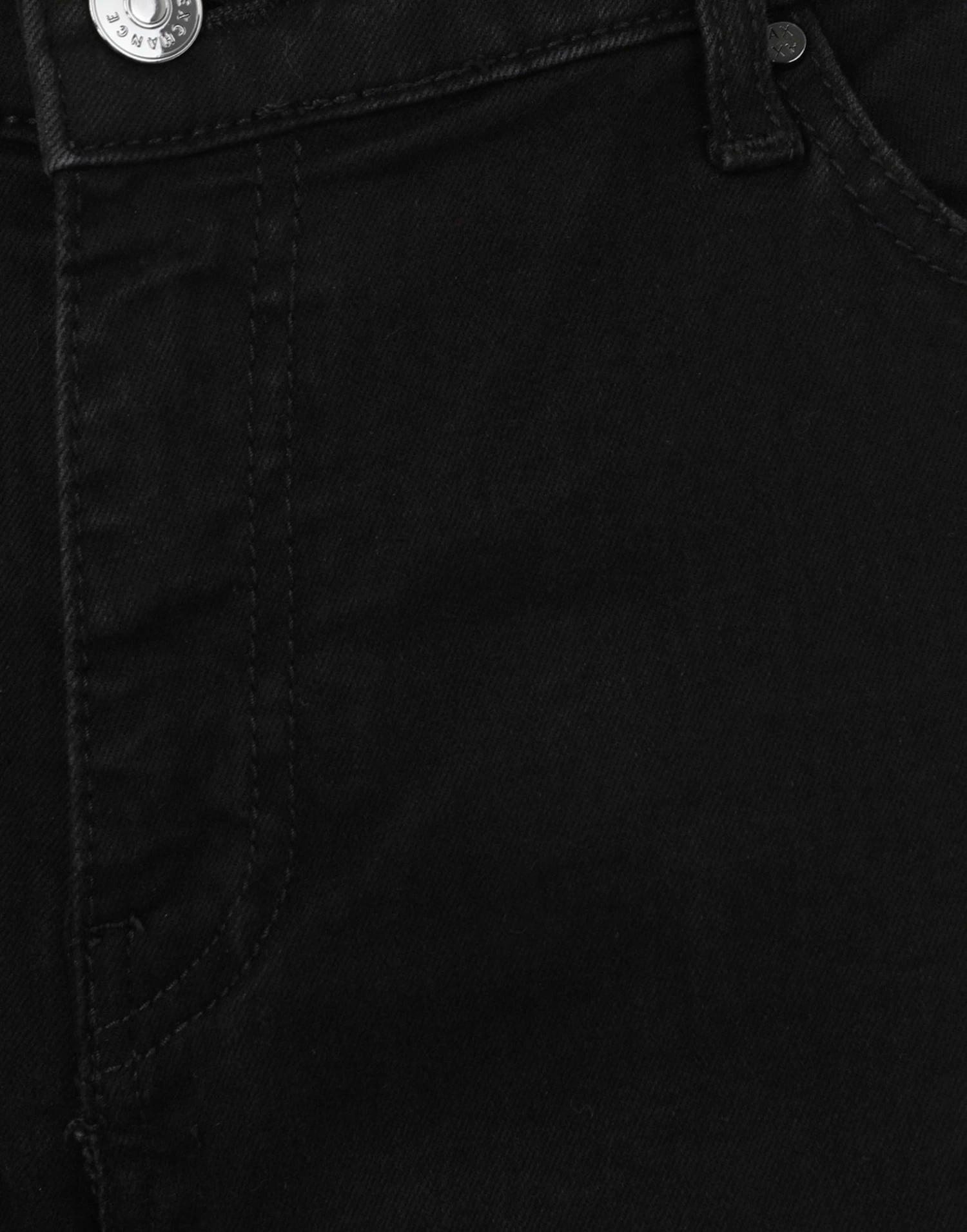 ARMANI EXCHANGE Denim Pants For Women Black - Image 4