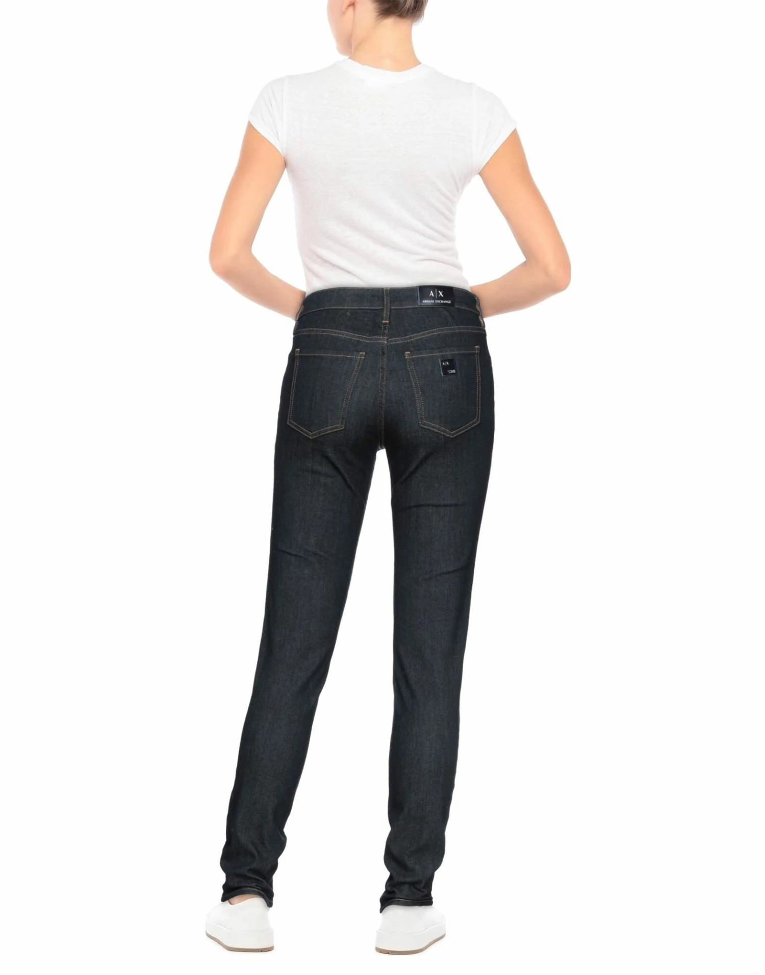 ARMANI EXCHANGE Denim Pants For Women Blue - Image 3