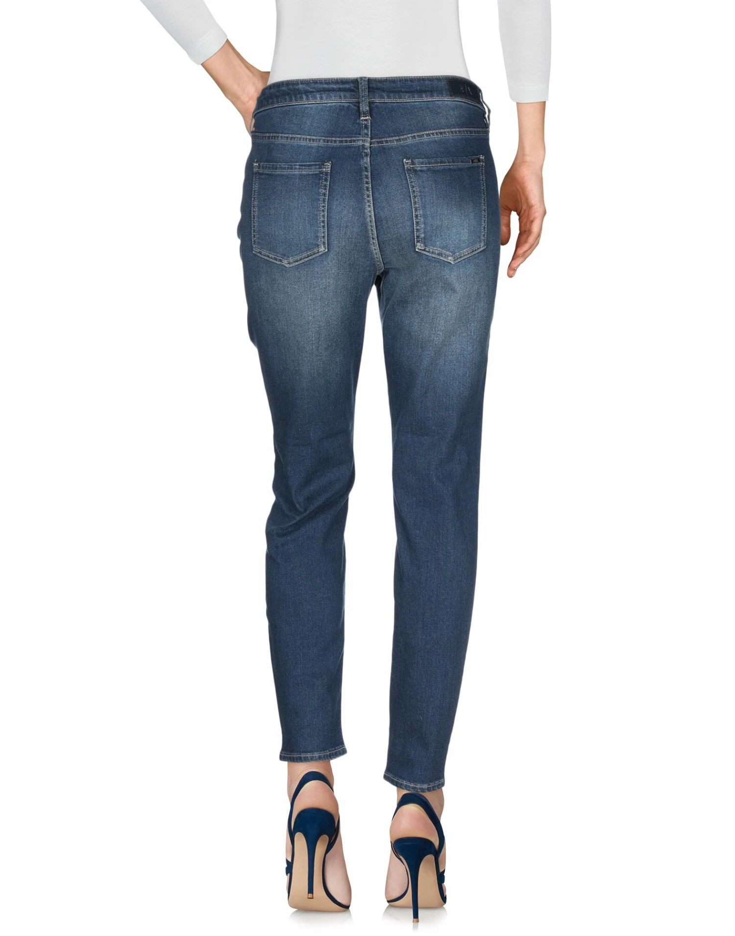 ARMANI EXCHANGE Denim Pants For Women Blue - Image 3