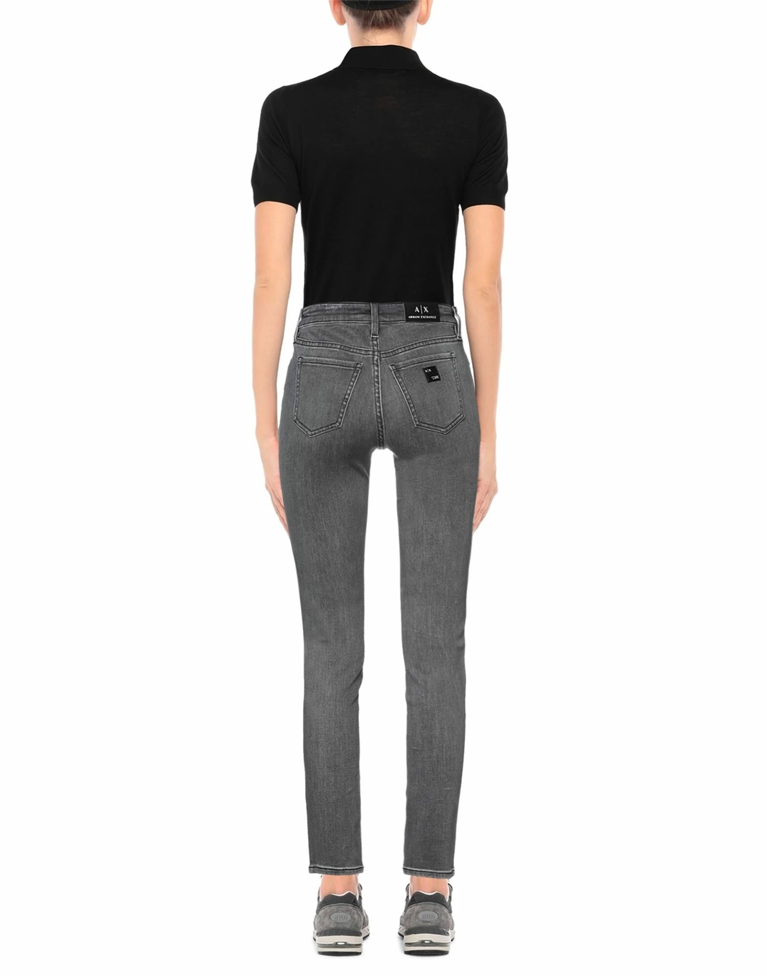 ARMANI EXCHANGE Denim Pants For Women Grey - Image 3