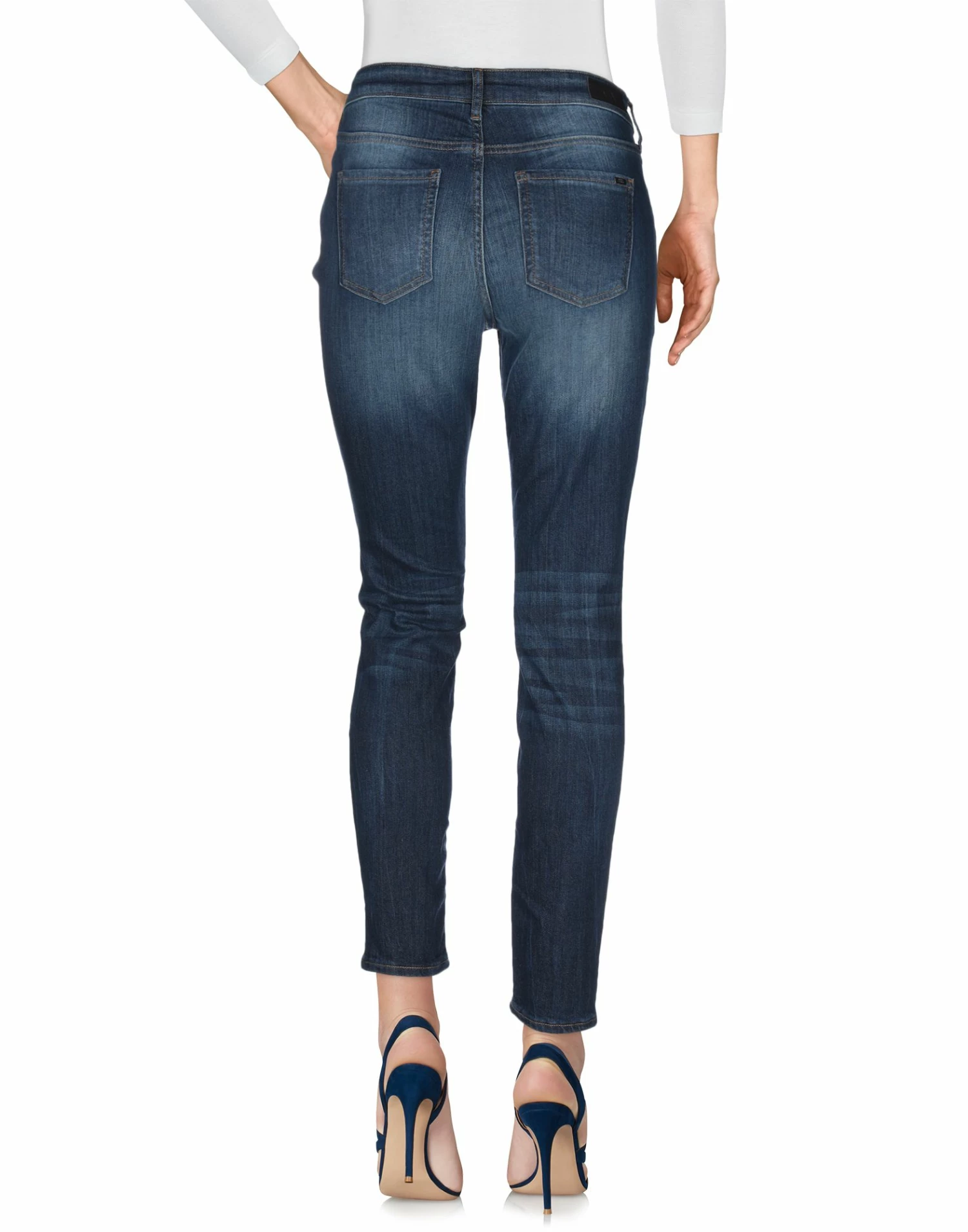 ARMANI EXCHANGE Denim Pants For Women Blue - Image 3