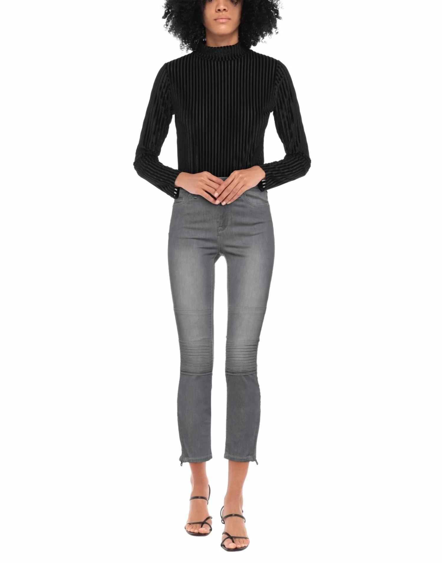 ARMANI EXCHANGE Denim Capris For Women Grey - Image 2