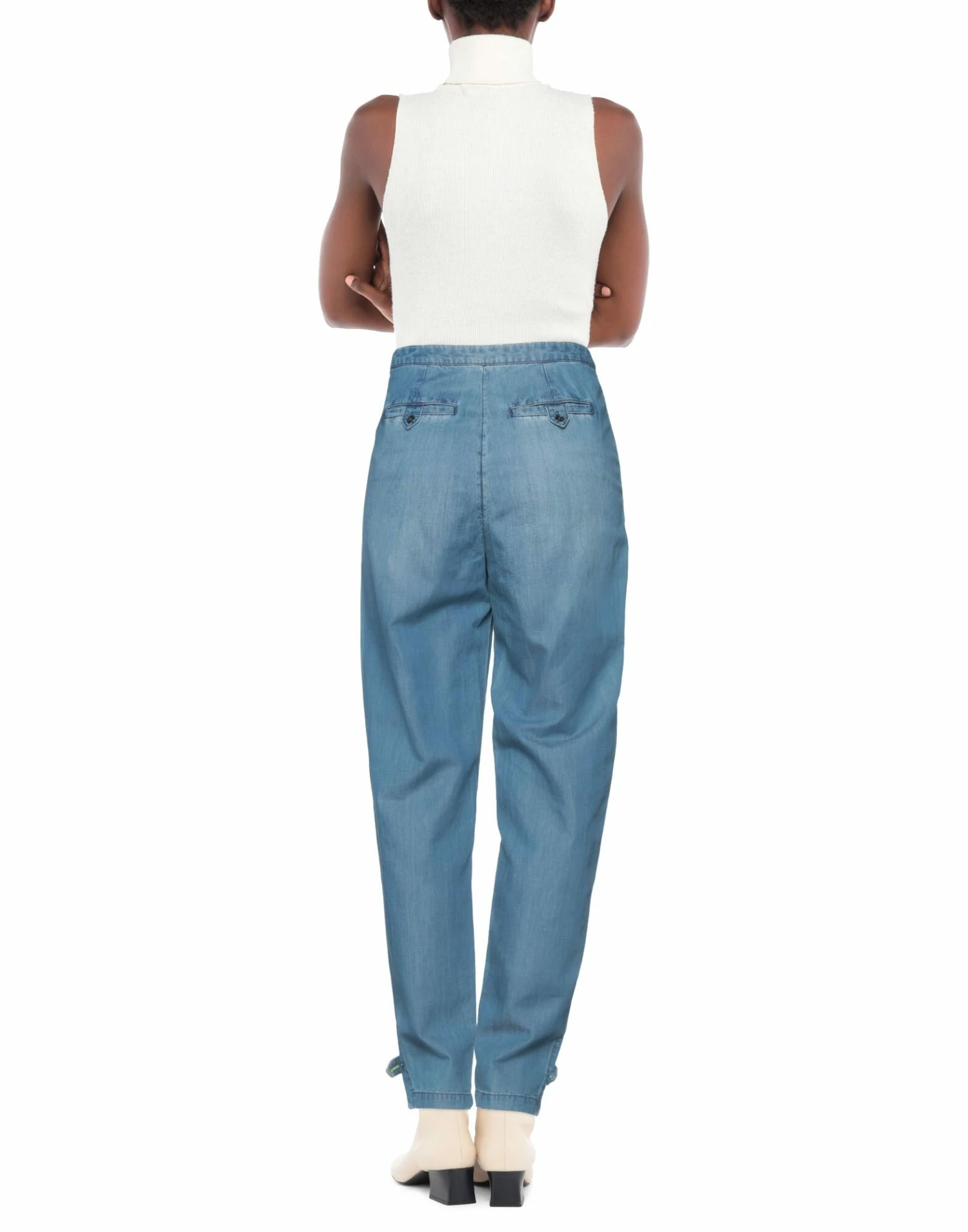 ARMANI EXCHANGE Denim Pants For Women Blue - Image 3