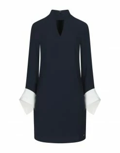 ARMANI EXCHANGE Short Dress For Women Dark Blue