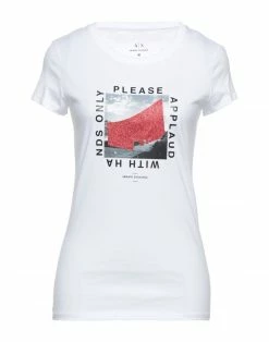 ARMANI EXCHANGE T-shirt For Women Red