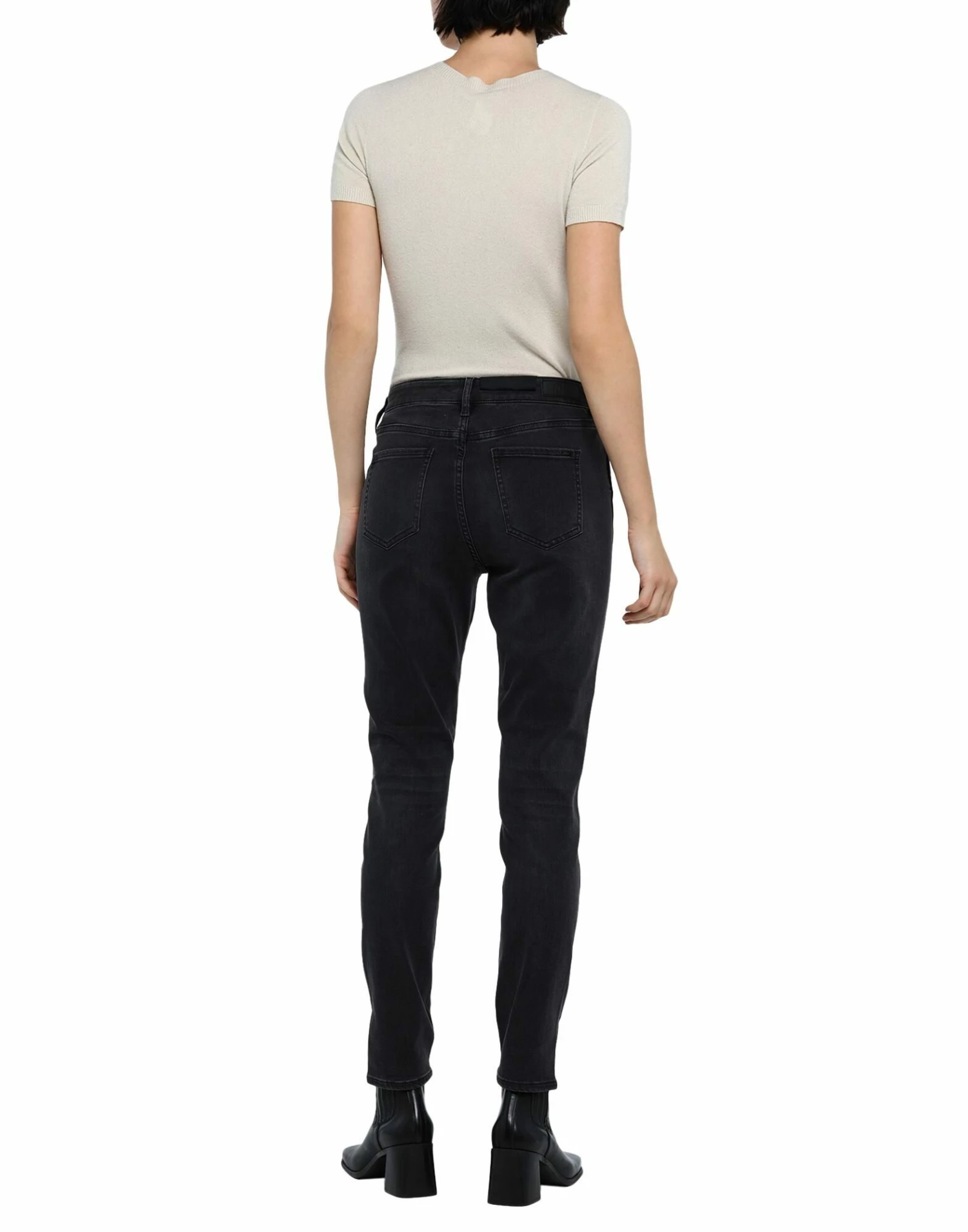 ARMANI EXCHANGE Denim Pants For Women Steel Grey - Image 3