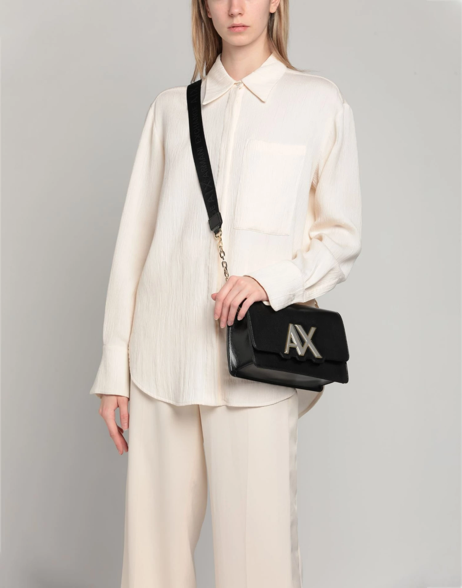 ARMANI EXCHANGE Cross-body Bags For Women Black - Image 3
