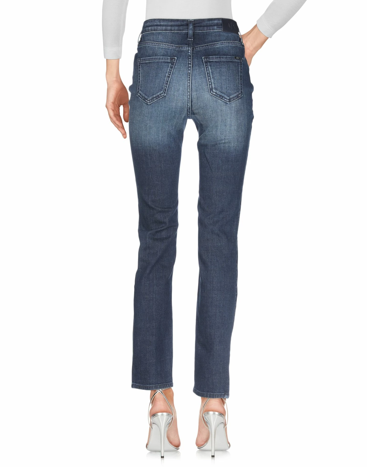 ARMANI EXCHANGE Denim Pants For Women Blue - Image 3