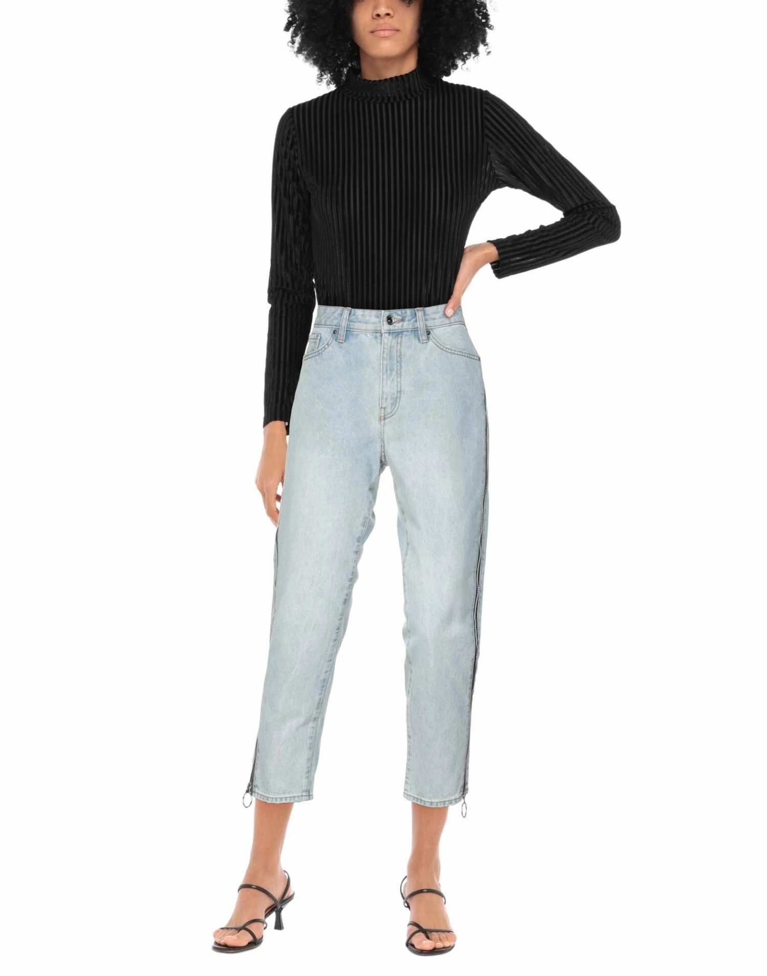 ARMANI EXCHANGE Denim Pants For Women Blue - Image 2