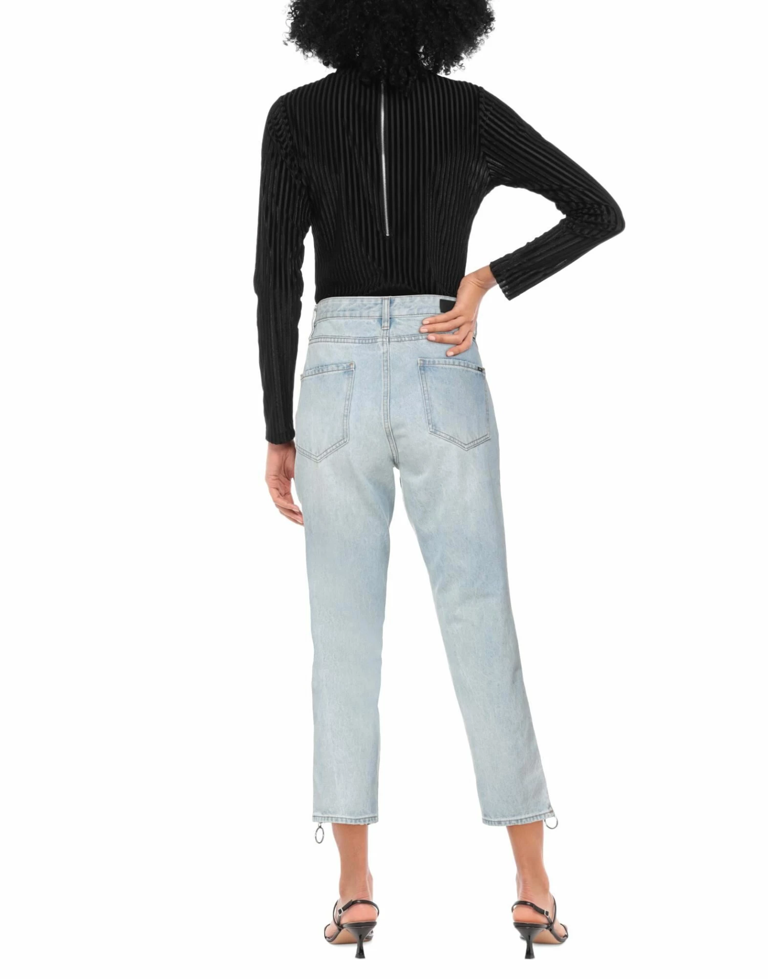 ARMANI EXCHANGE Denim Pants For Women Blue - Image 3