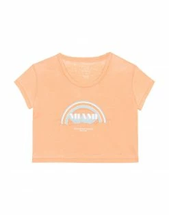 ARMANI EXCHANGE T-shirt For Women Orange