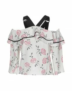 ARMANI EXCHANGE Blouse For Women Light Grey