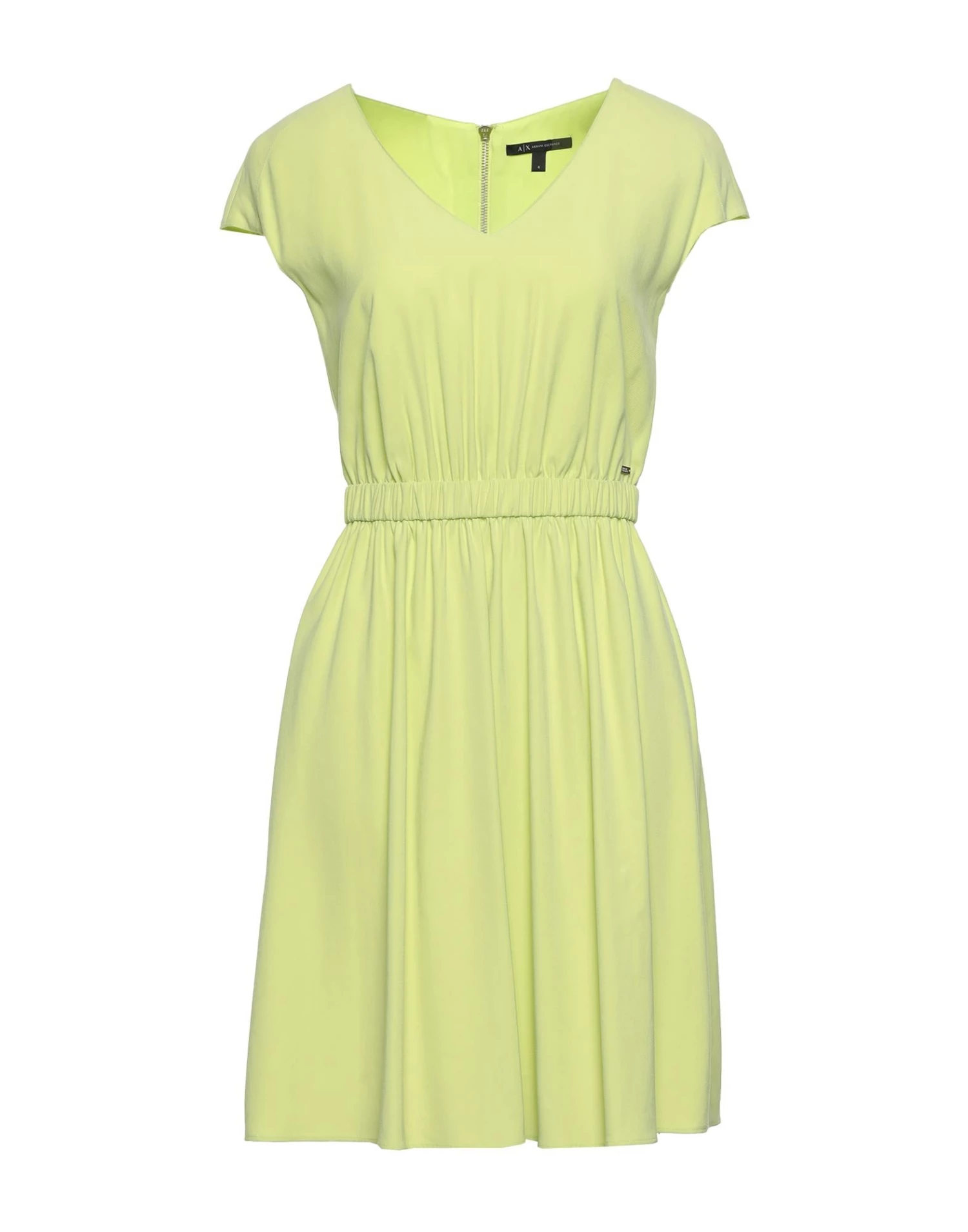 ARMANI EXCHANGE Short Dress For Women Acid Green - Image 5