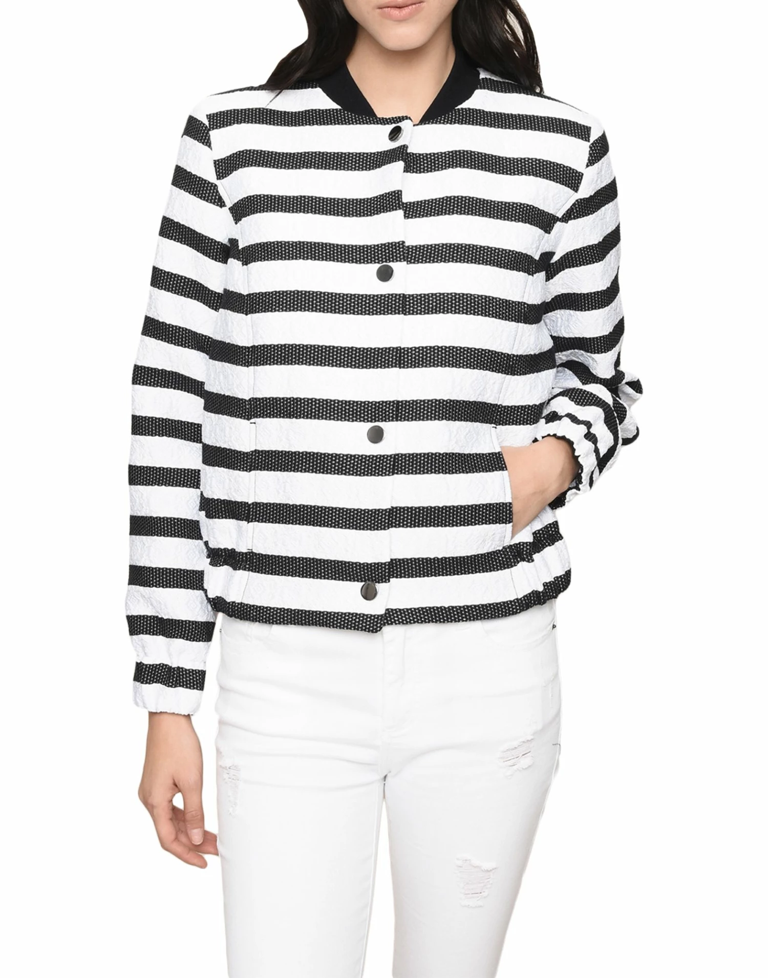 ARMANI EXCHANGE Jacket For Women White - Image 4