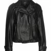 ARMANI EXCHANGE Biker Jacket For Women Black