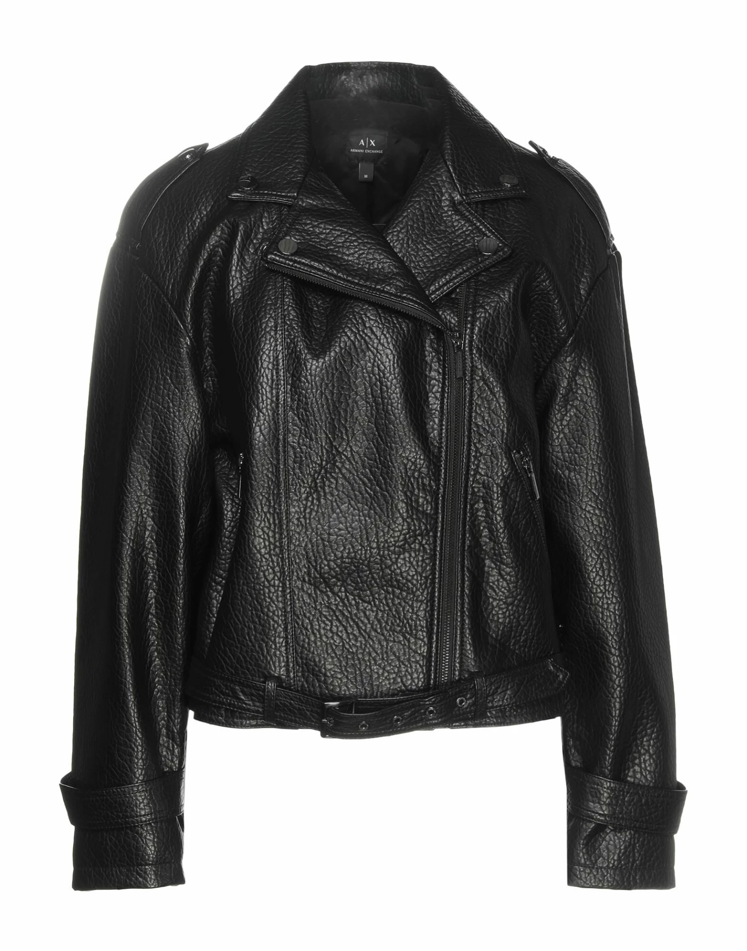 ARMANI EXCHANGE Biker Jacket For Women Black
