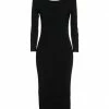 ARMANI EXCHANGE Midi Dress For Women Black