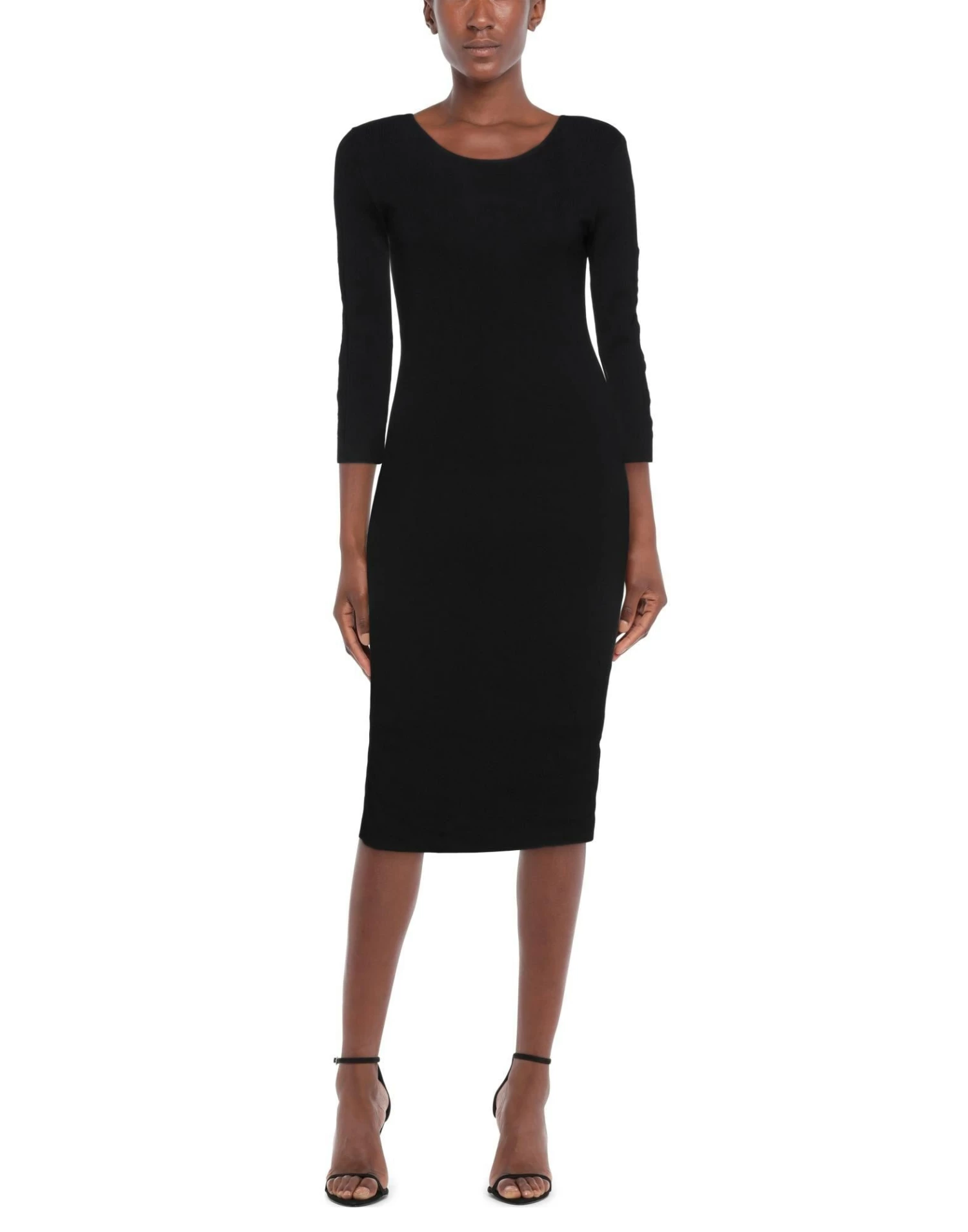 ARMANI EXCHANGE Midi Dress For Women Black - Image 2