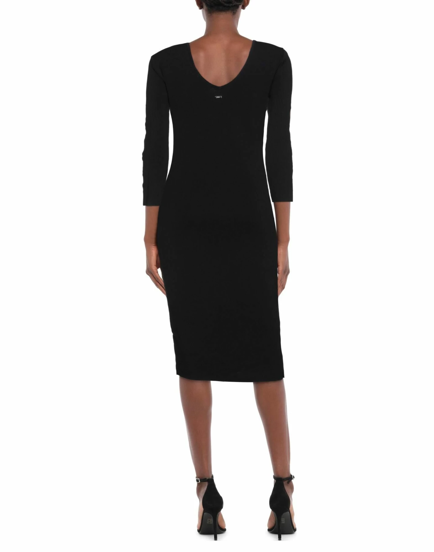 ARMANI EXCHANGE Midi Dress For Women Black - Image 3