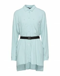 ARMANI EXCHANGE Solid Color Shirts & Blouses For Women Turquoise