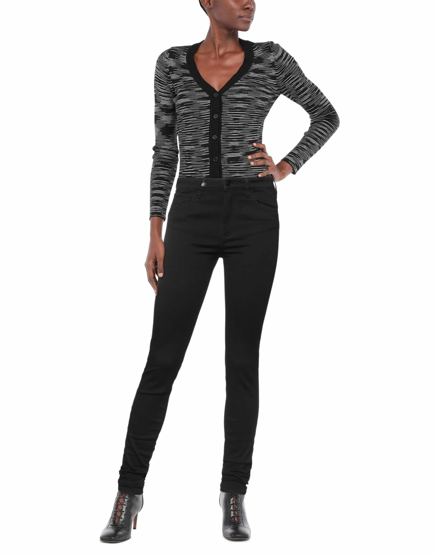ARMANI EXCHANGE Casual Pants For Women Black - Image 2