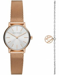 ARMANI EXCHANGE Wrist Watch For Women Copper
