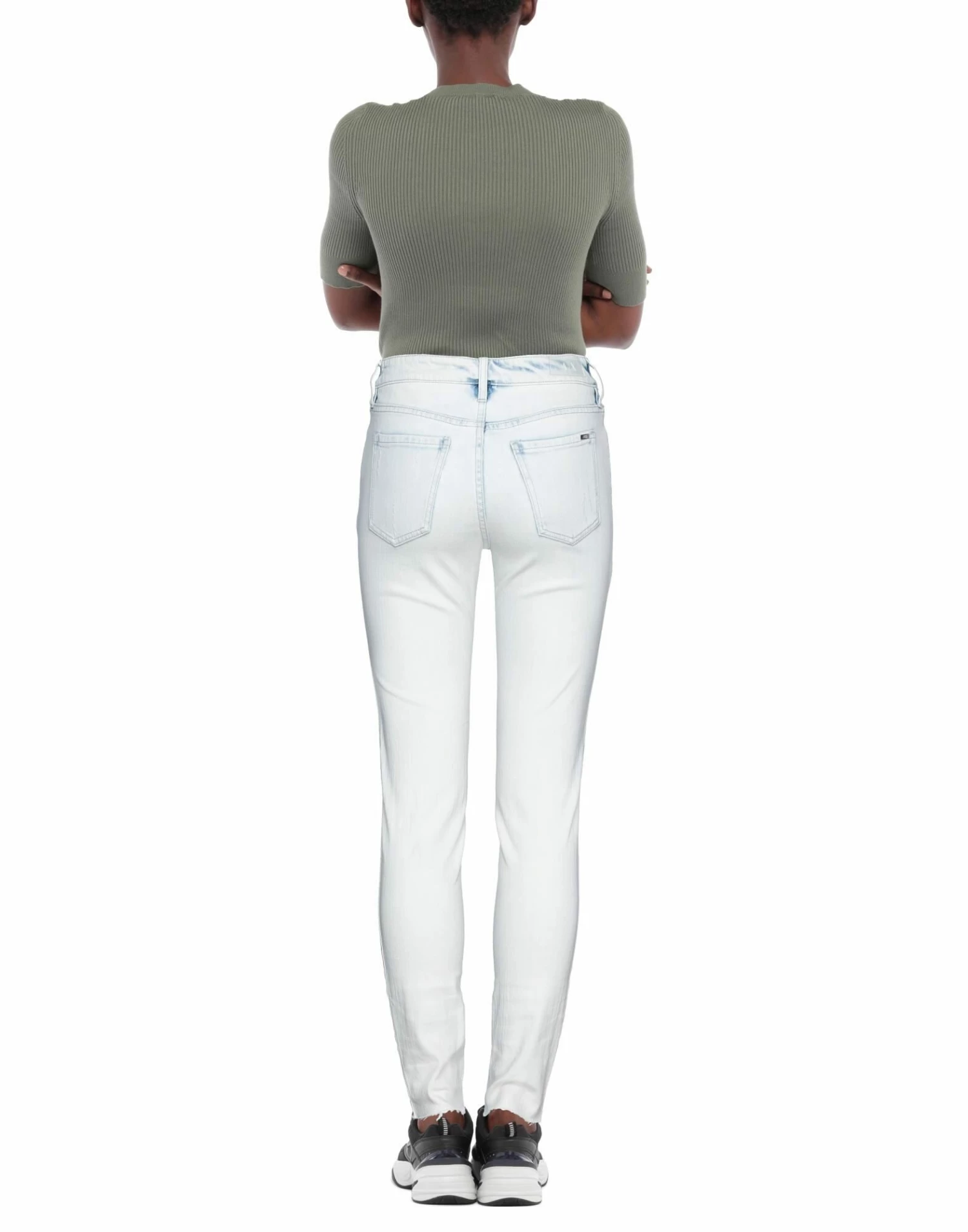 ARMANI EXCHANGE Denim Pants For Women Blue - Image 3