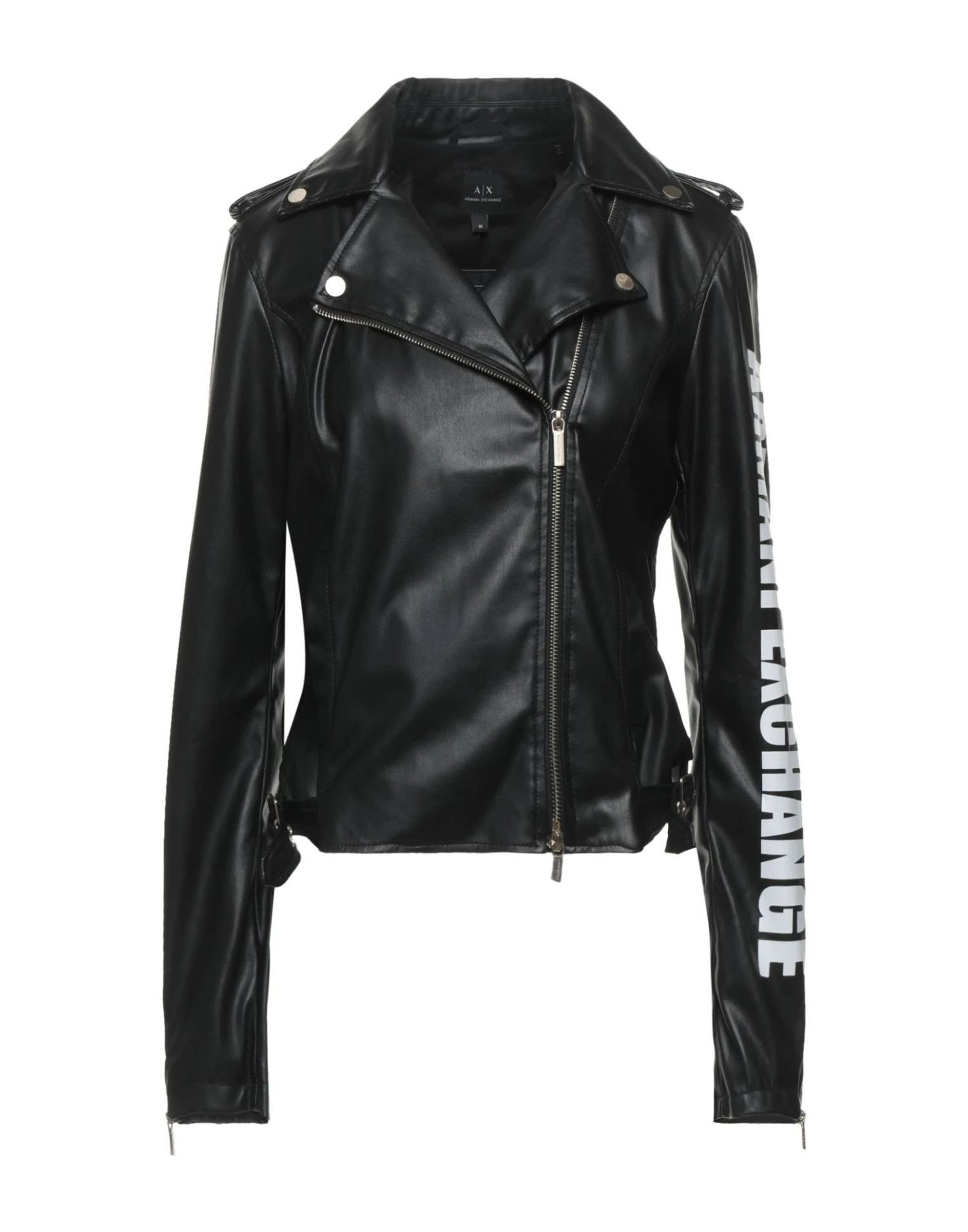 ARMANI EXCHANGE Biker Jacket For Women Black