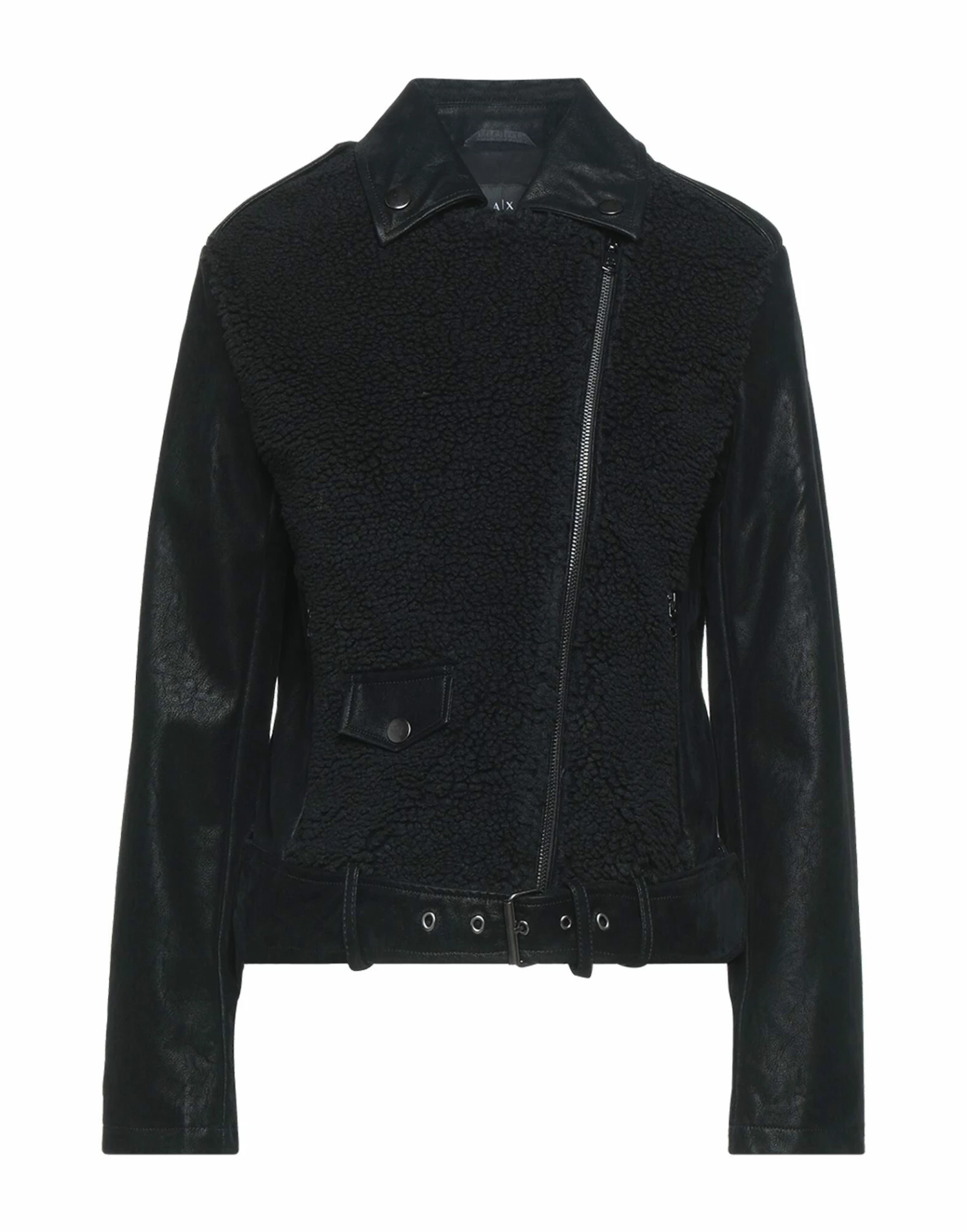 ARMANI EXCHANGE Biker Jacket For Women Black