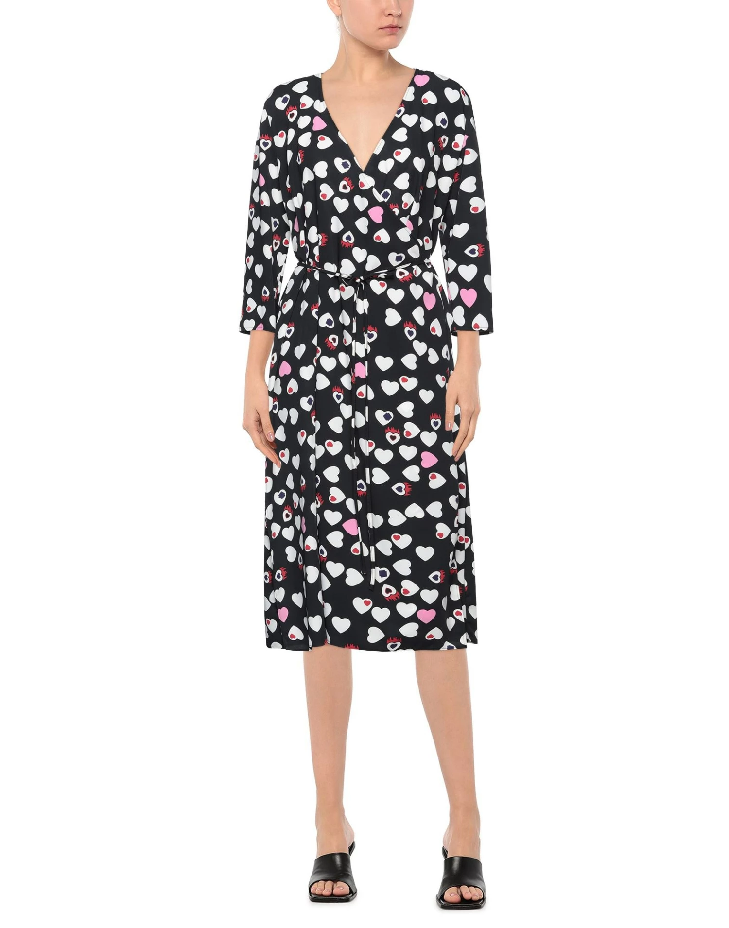 ARMANI EXCHANGE Midi Dress For Women Black - Image 2