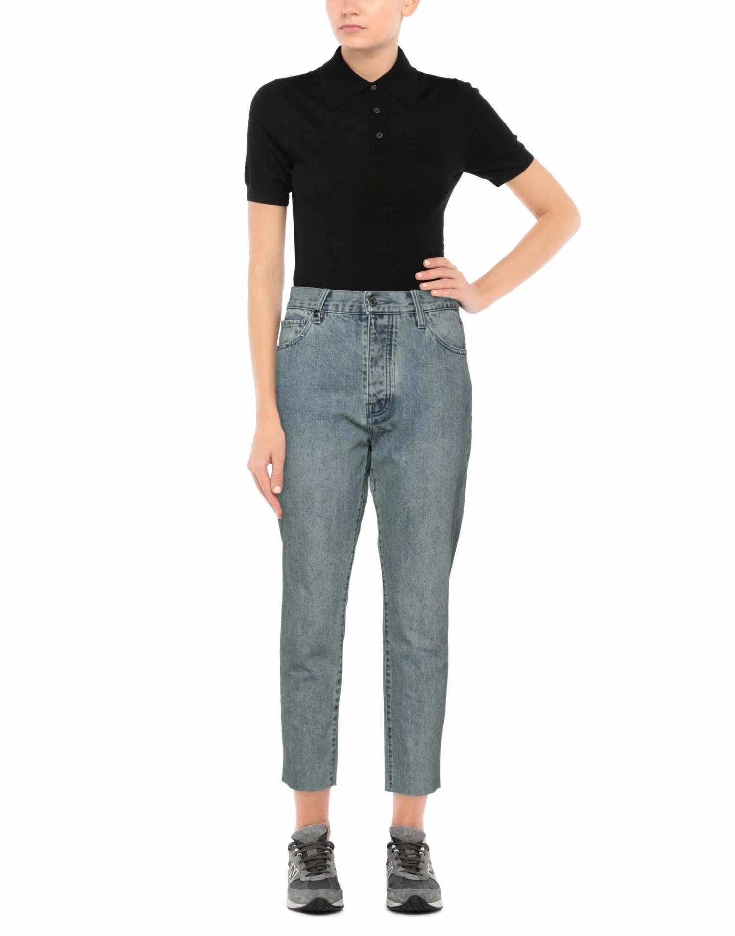 ARMANI EXCHANGE Denim Pants For Women Blue - Image 2