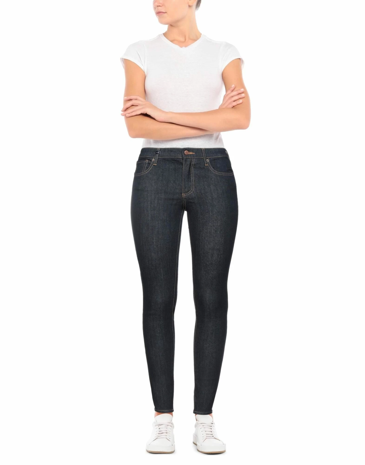 ARMANI EXCHANGE Denim Pants For Women Blue - Image 2