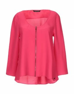 ARMANI EXCHANGE Solid Color Shirts & Blouses For Women Fuchsia