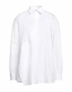ARMANI EXCHANGE Solid Color Shirts & Blouses For Women White