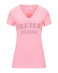 ARMANI EXCHANGE T-shirt For Women Pink