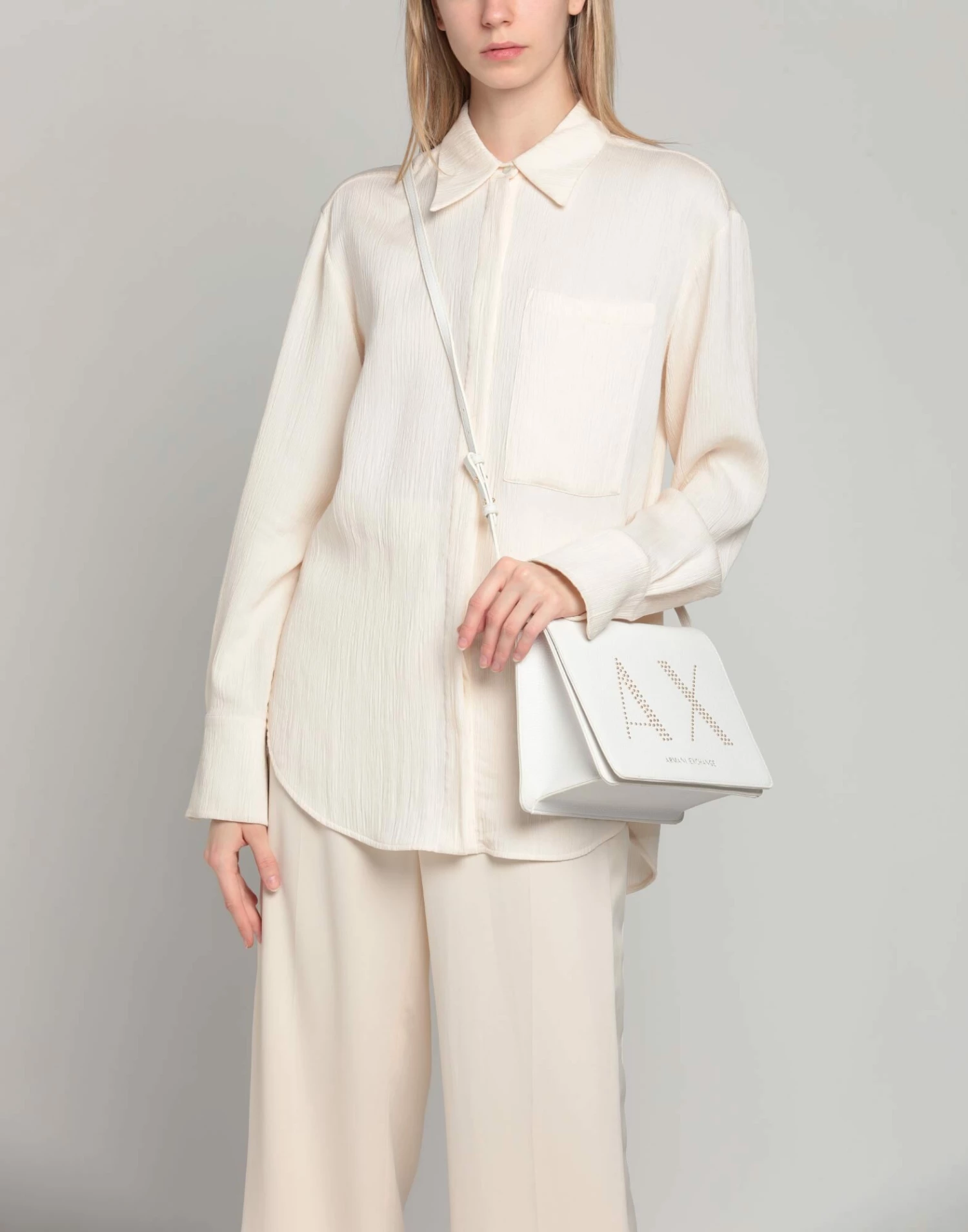 ARMANI EXCHANGE Cross-body Bags For Women White