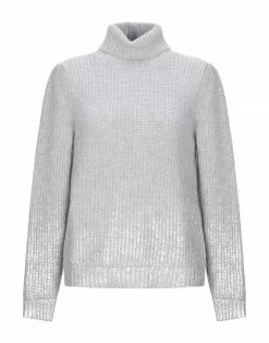 ARMANI EXCHANGE Turtleneck For Women Light Grey