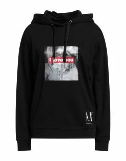 ARMANI EXCHANGE Hooded Sweatshirt For Women Black