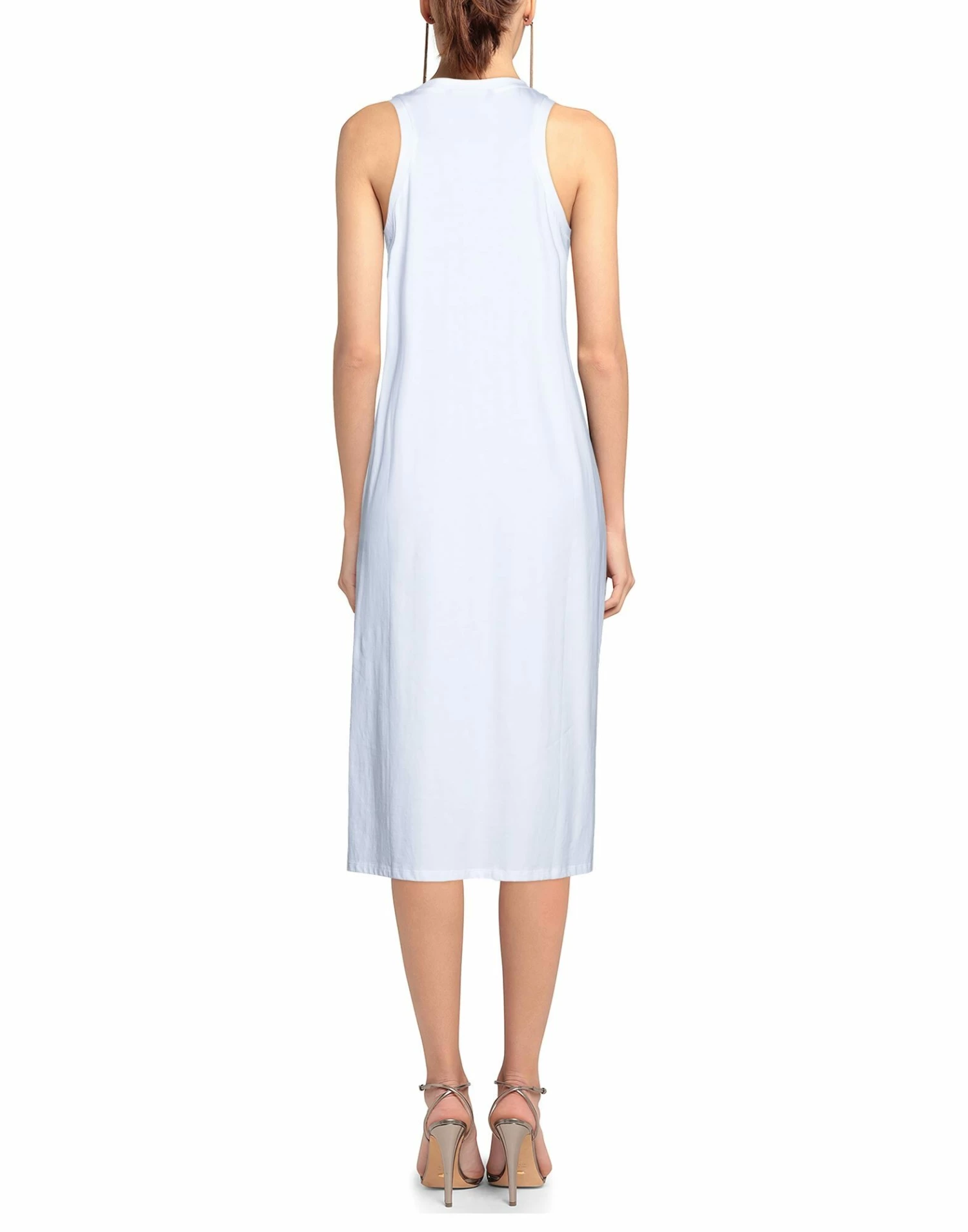 ARMANI EXCHANGE Midi Dress For Women White - Image 3