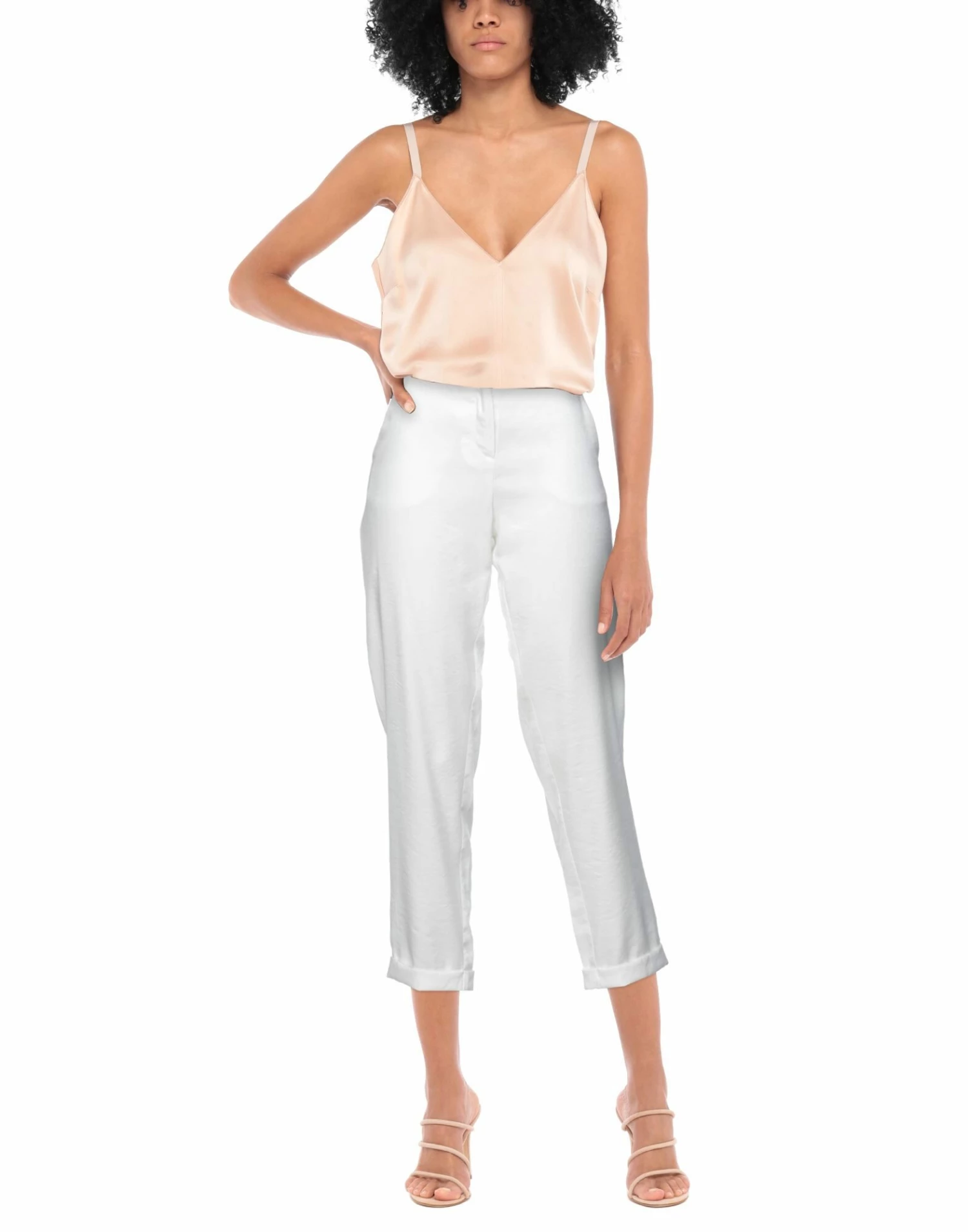 ARMANI EXCHANGE Casual Pants For Women White - Image 2