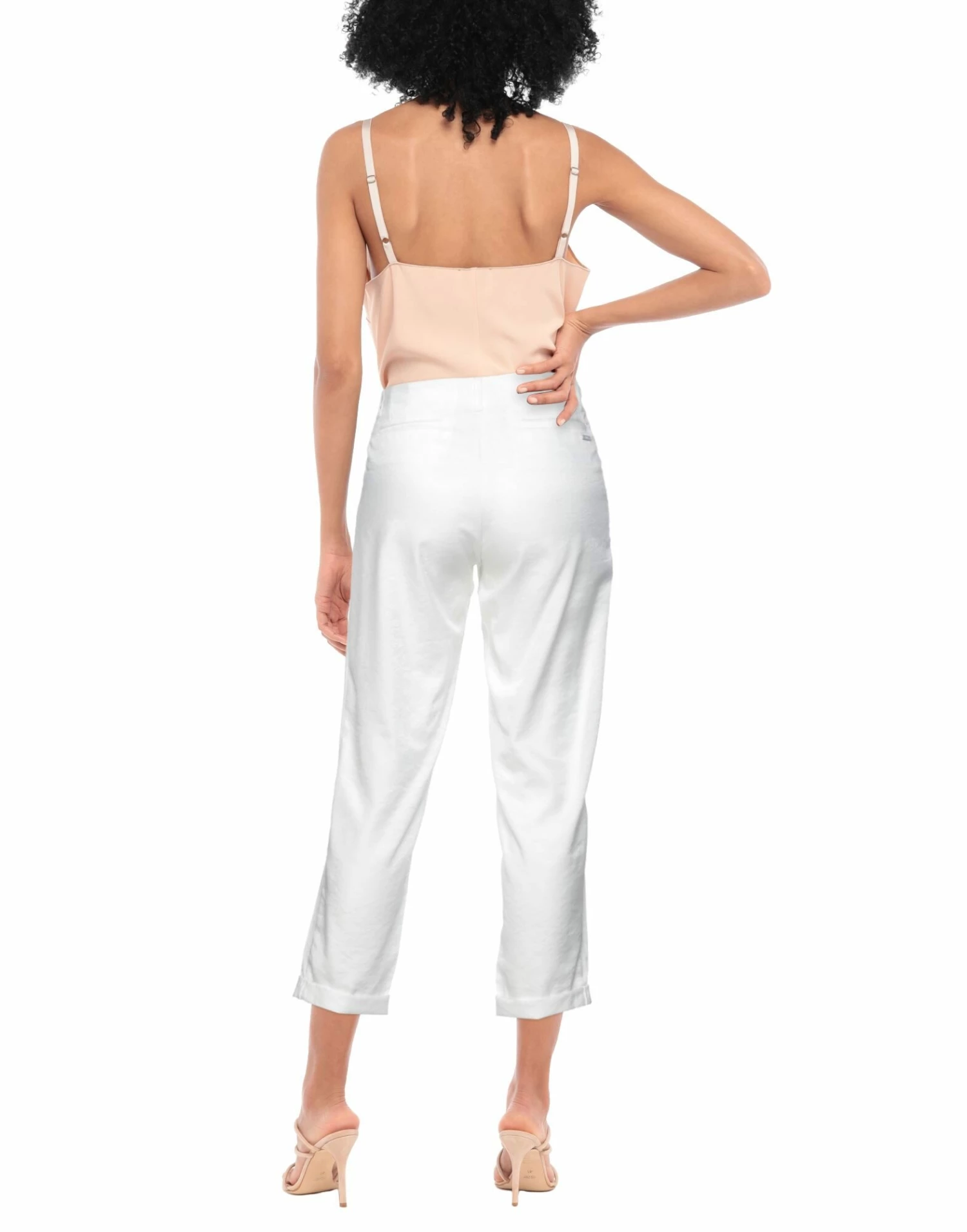 ARMANI EXCHANGE Casual Pants For Women White - Image 3