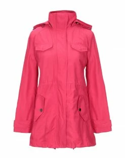 ARMANI EXCHANGE Full-length Jacket For Women Fuchsia