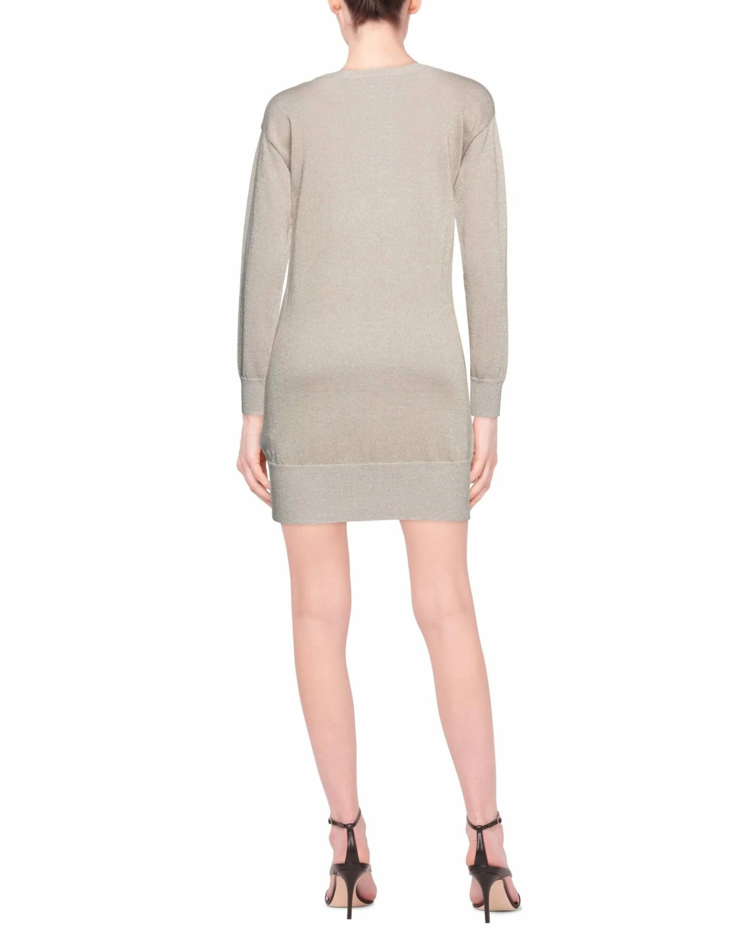 ARMANI EXCHANGE Short Dress For Women Gold - Image 3