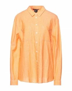 ARMANI EXCHANGE Linen Shirt For Women Orange